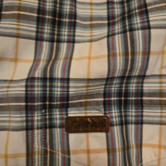 Mens Carhartt Button Down Shirt, Medium - Picture 4 of 6